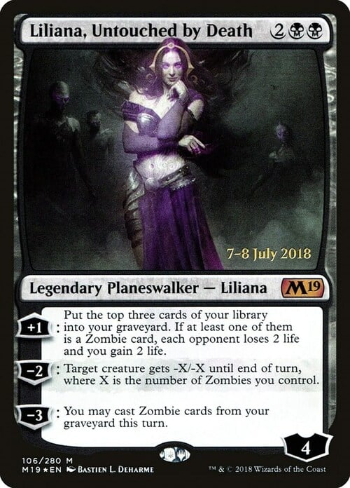Liliana, Untouched by Death Card Front