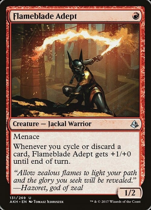 Flameblade Adept Card Front