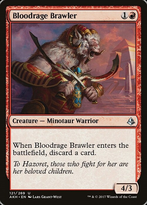 Bloodrage Brawler Card Front