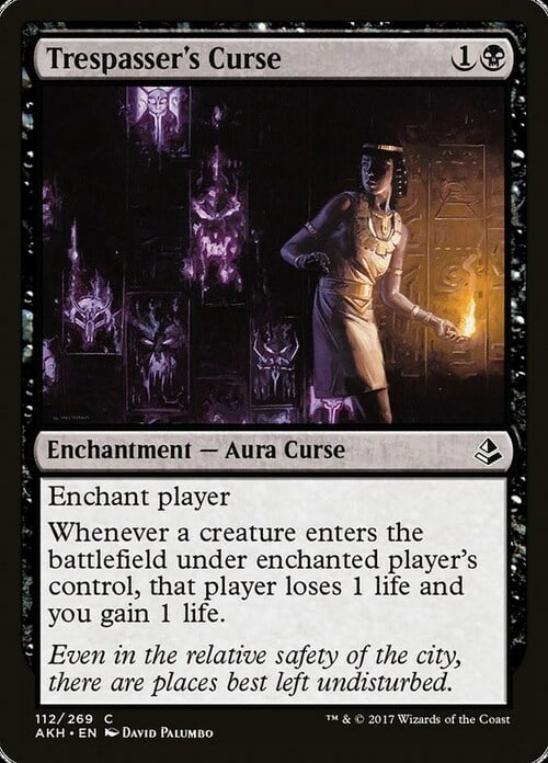 Trespasser's Curse Card Front