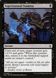 Supernatural Stamina 111