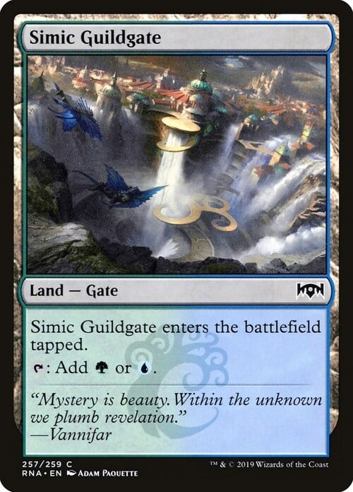 Simic Guildgate Card Front