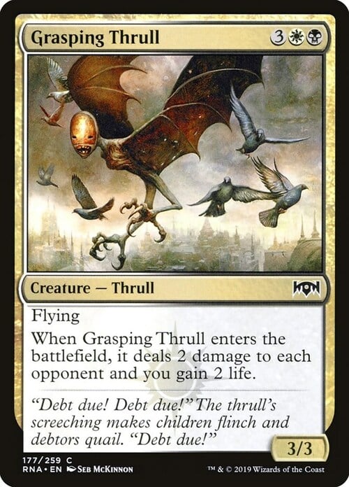 Grasping Thrull Card Front
