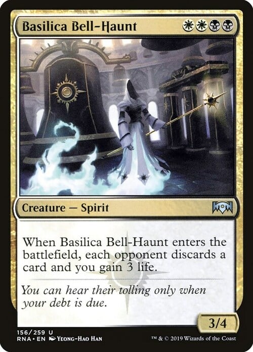Basilica Bell-Haunt Card Front