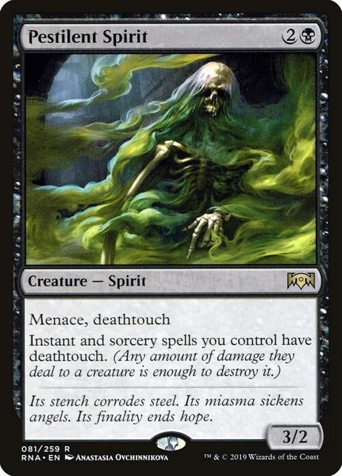 Pestilent Spirit Card Front