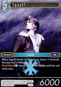 Squall (1-041) Card Front