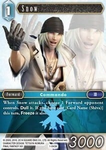 Snow (1-043) Card Front