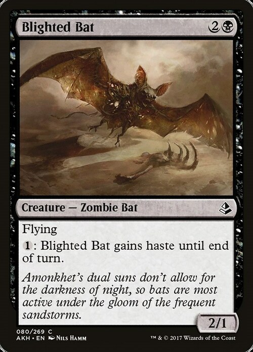 Blighted Bat Card Front