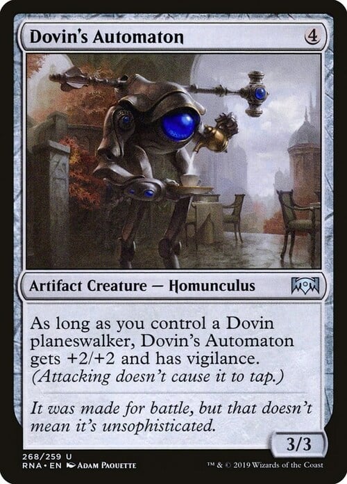 Dovin's Automaton Card Front