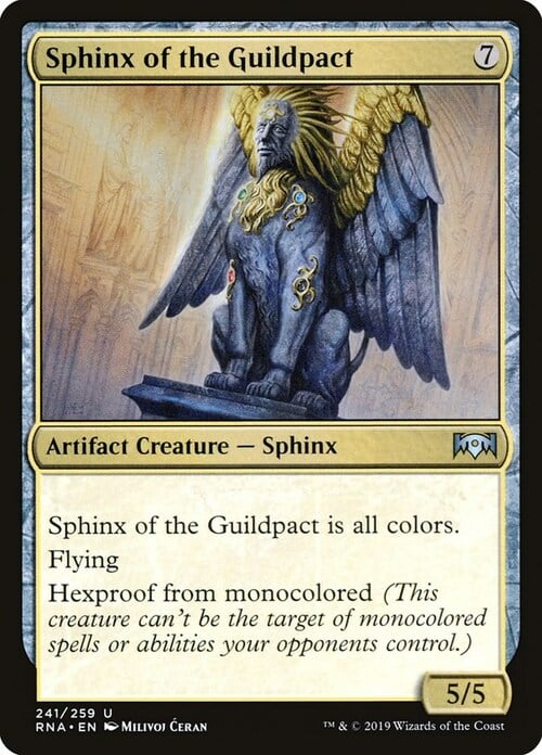 Sphinx of the Guildpact Card Front