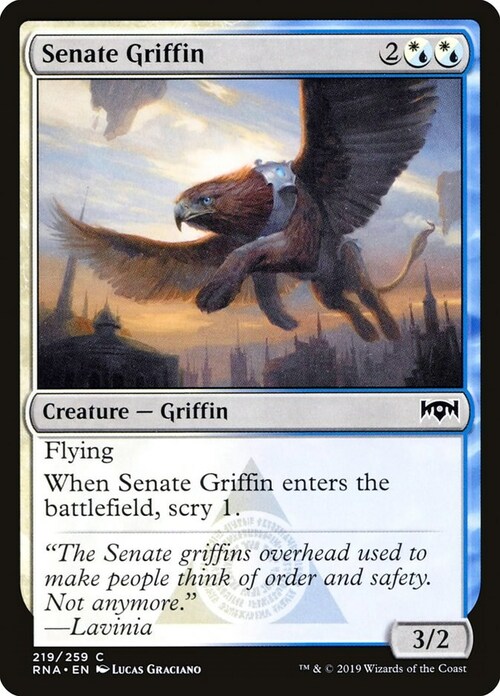 Grifone del Senato Card Front