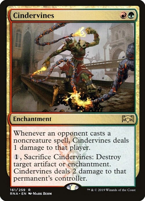 Cindervines Card Front
