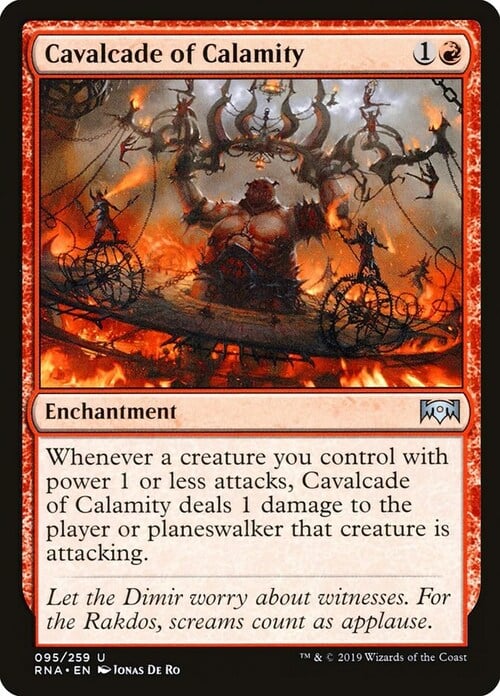 Cavalcade of Calamity Card Front