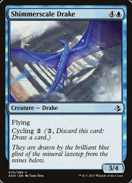 Shimmerscale Drake Card Front