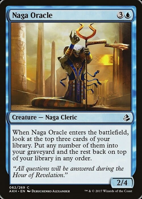 Naga Oracle Card Front