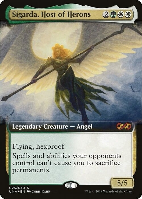 Sigarda, Host of Herons Card Front