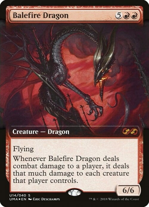Balefire Dragon Card Front