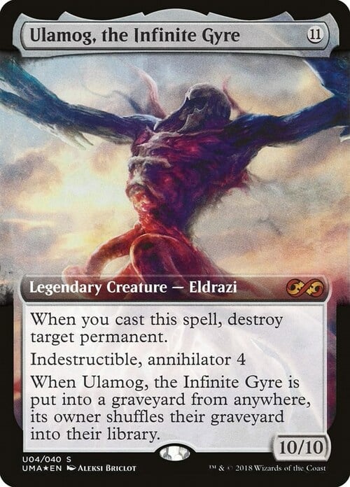Ulamog, the Infinite Gyre Card Front