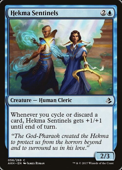 Hekma Sentinels Card Front