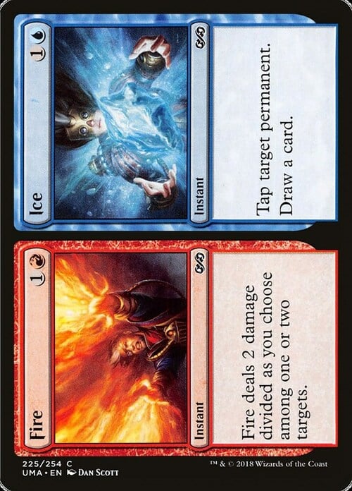 Fire // Ice Card Front