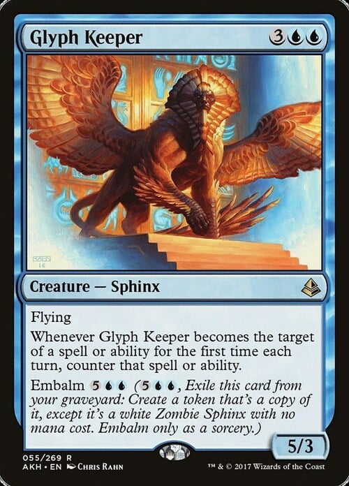 Glyph Keeper Card Front