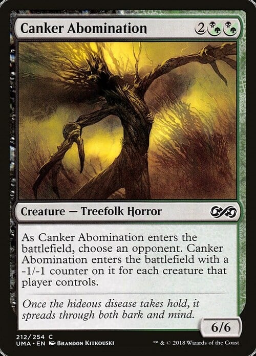 Canker Abomination Card Front