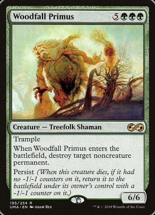 Woodfall Primus Card Front