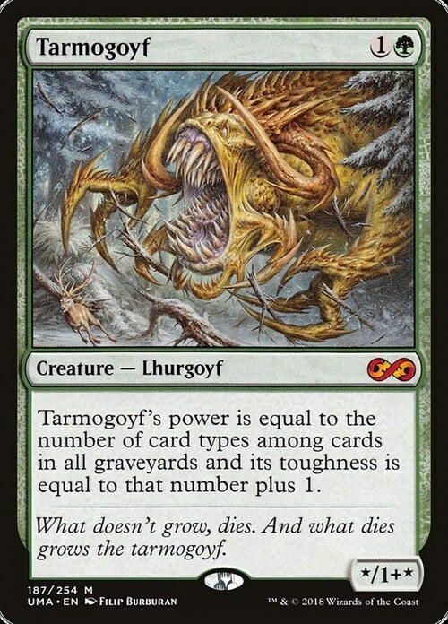 Tarmogoyf Card Front