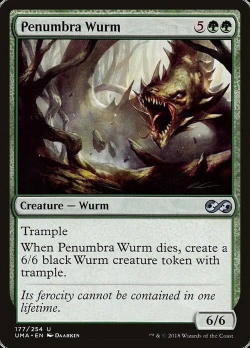 Wurm della Penombra Card Front