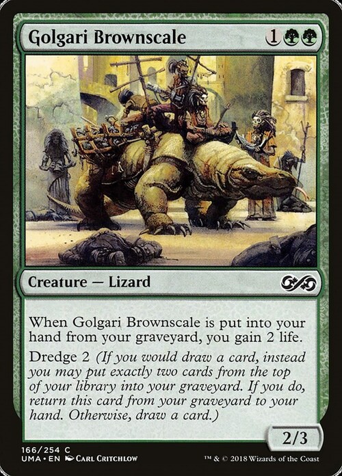 Golgari Brownscale Card Front