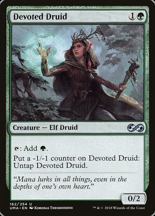 Devoted Druid Card Front