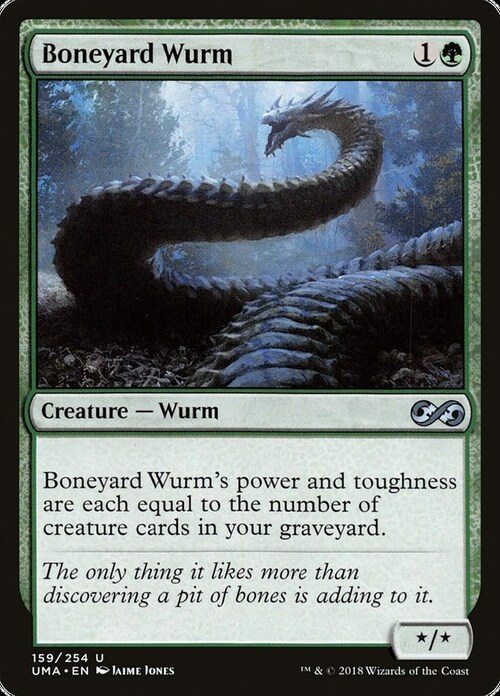 Boneyard Wurm Card Front