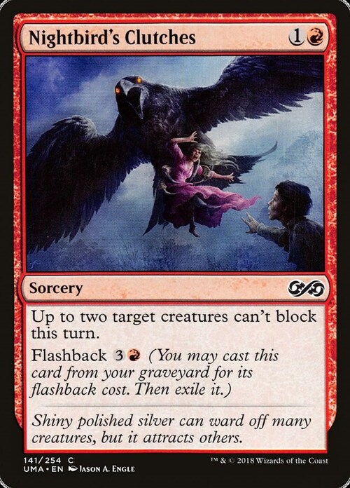 Nightbird's Clutches Card Front