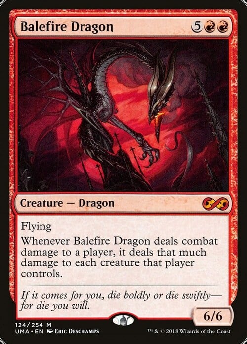 Balefire Dragon Card Front