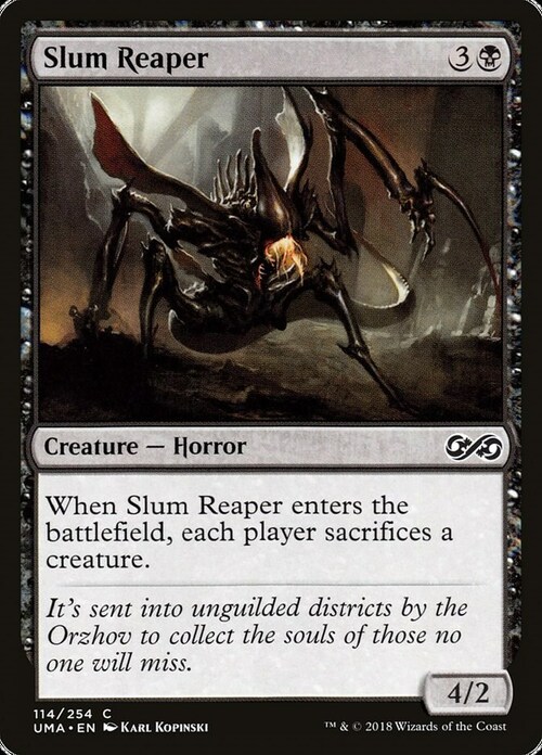 Slum Reaper Card Front