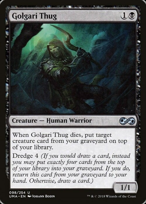 Golgari Thug Card Front
