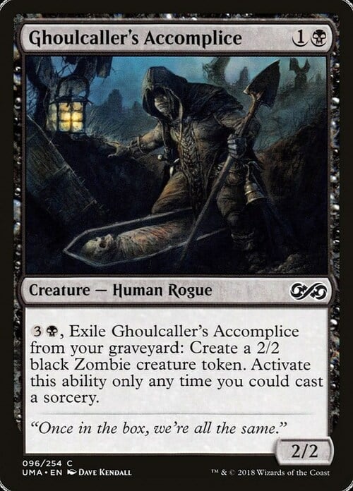 Ghoulcaller's Accomplice Card Front