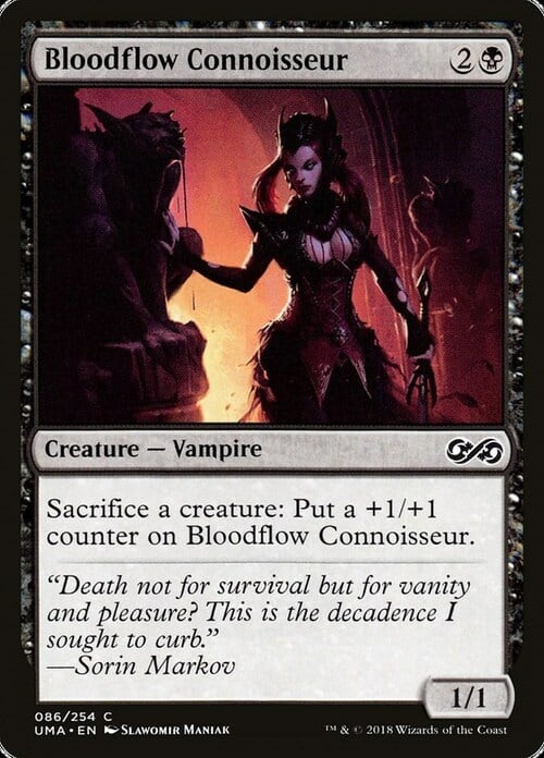 Bloodflow Connoisseur Card Front