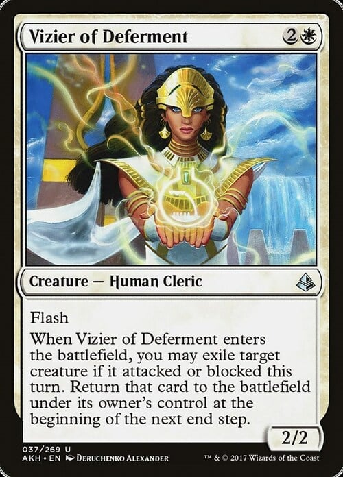 Vizier of Deferment Card Front