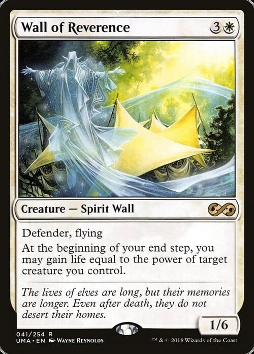 Wall of Reverence Card Front