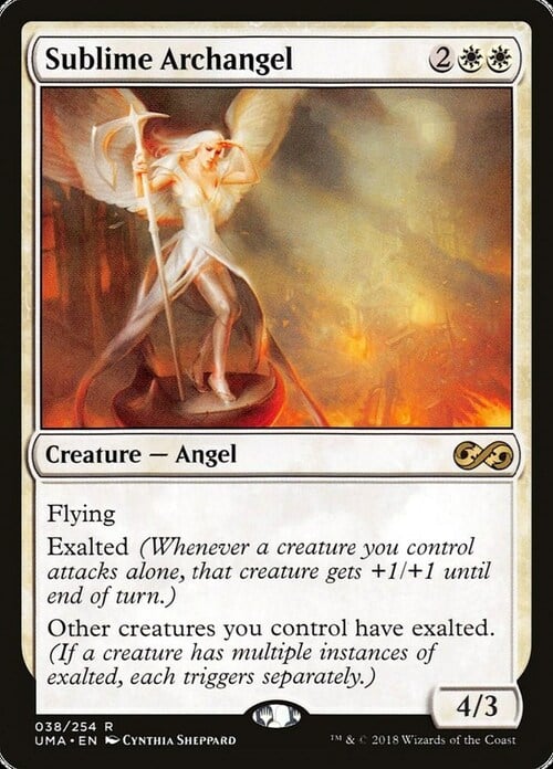 Sublime Archangel Card Front
