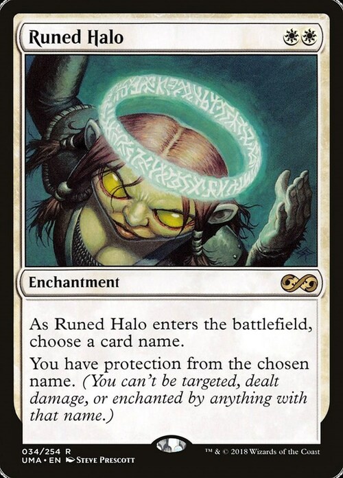 Runed Halo Card Front