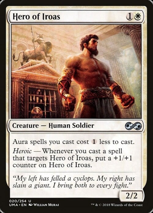 Hero of Iroas Card Front