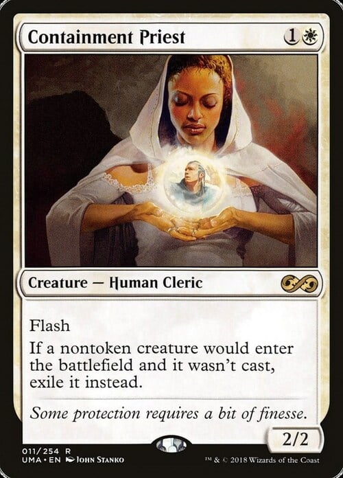 Containment Priest Card Front