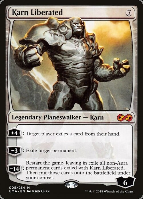 Karn Liberated Card Front