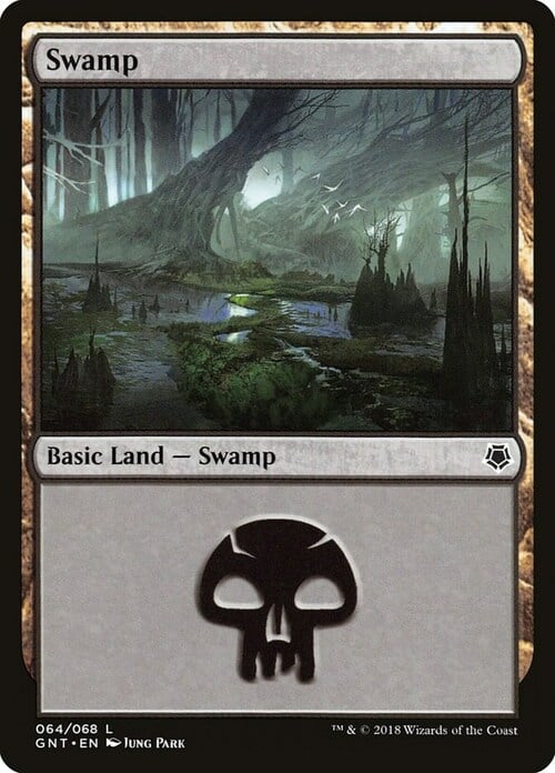 Swamp Card Front