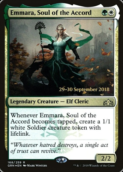 Emmara, Soul of the Accord Card Front