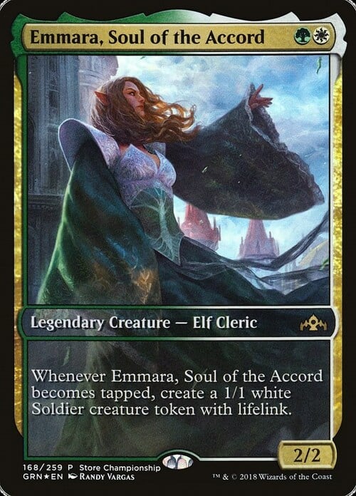 Emmara, Soul of the Accord Card Front