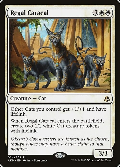 Regal Caracal Card Front