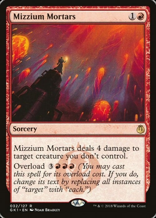 Mizzium Mortars Card Front